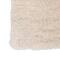 Hello Honey® 40" x 27" White & Black Cotton Tufted Nudie Bath Mat